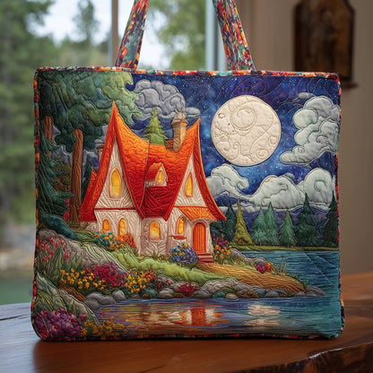 Cottage House Quilted Tote Bag GFTONT1704