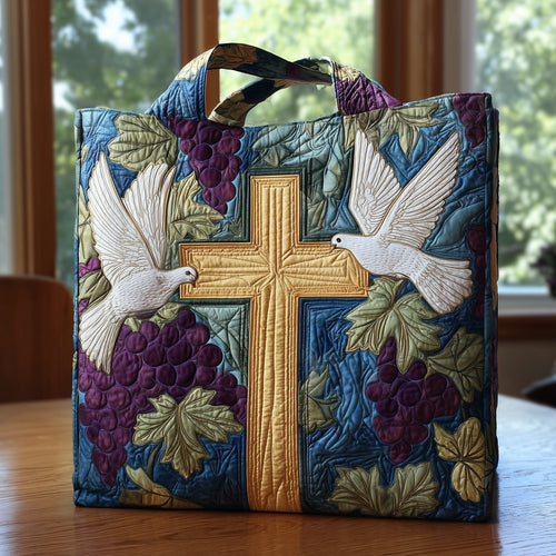 Chritian Cross Quilted Tote Bag GFTONT1756