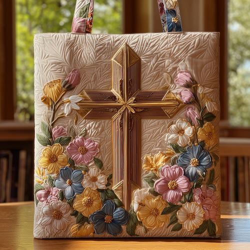 Chritian Cross Quilted Tote Bag GFTONT1758