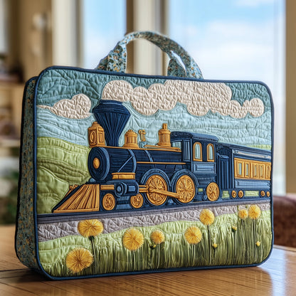 Train Quilted Tote Bag GFTONT1760