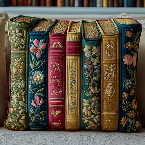 Rustic Library Quilted Pillow Case GFTONT1766