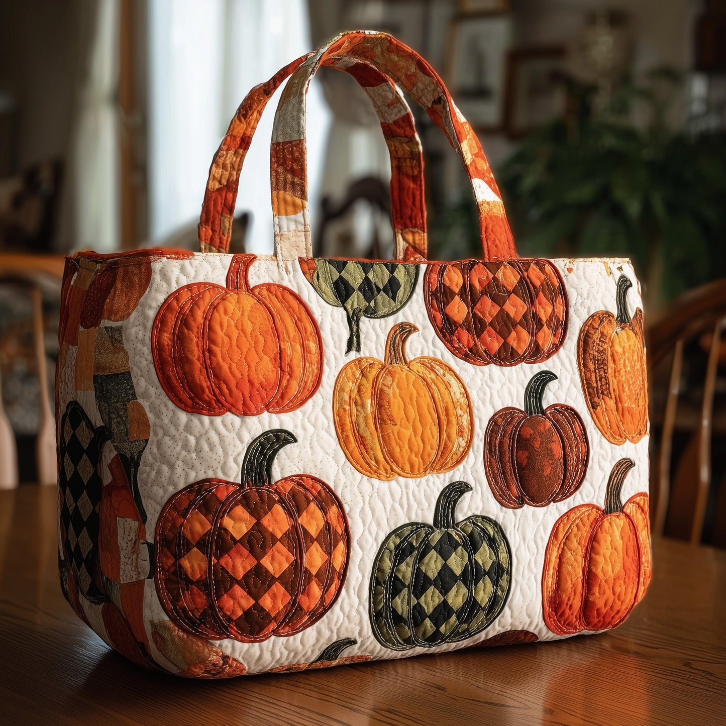 Cozy Harvest Quilted Tote Bag GFTONT1788