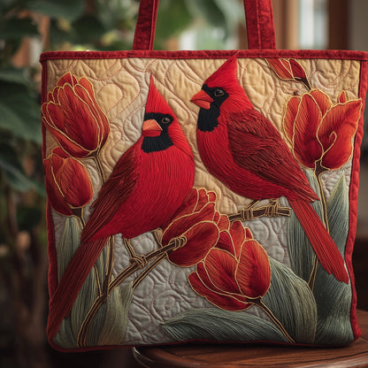 Cardinal Charm Quilted Tote Bag GFTONT1825