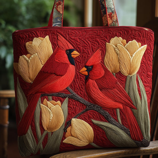 Cardinal Charm Quilted Tote Bag GFTONT1826