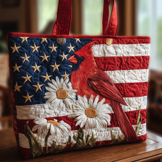 Liberty Cardinal Quilted Tote Bag GFTONT1827