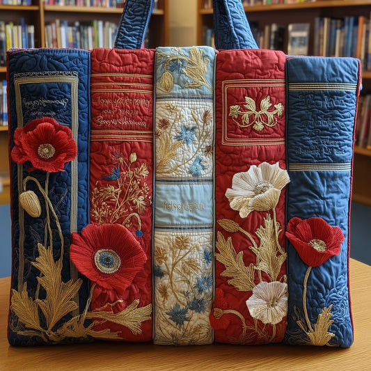 Glory Library Quilted Tote Bag GFTONT1835