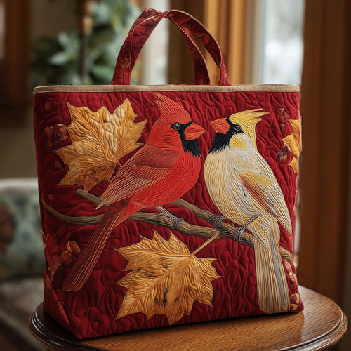 Cardinal Pair Quilted Tote Bag GFTONT1868