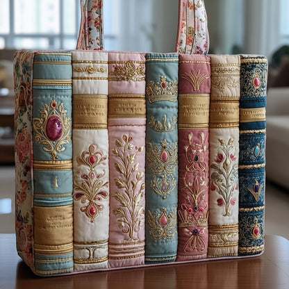 Book Quilted Tote Bag GFTONT1918