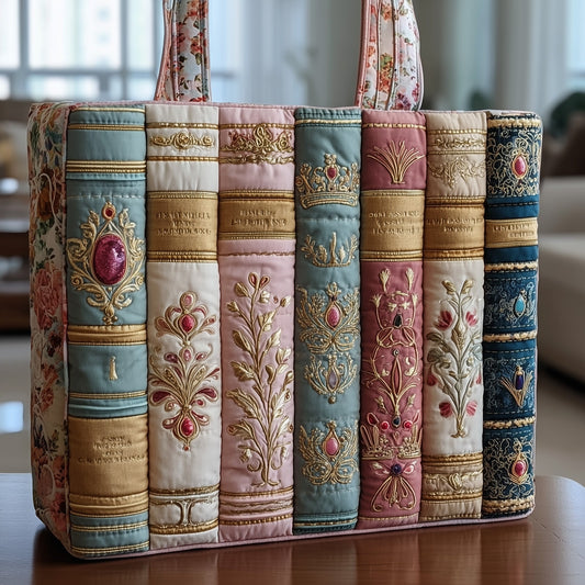 Book Quilted Tote Bag GFTONT1918