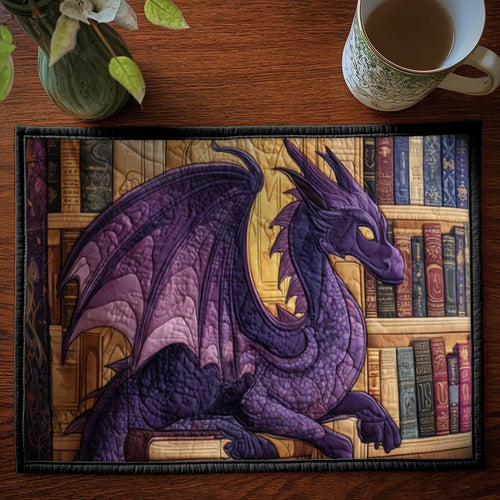 Library Dragon Quilted Placemat GFTONT1935