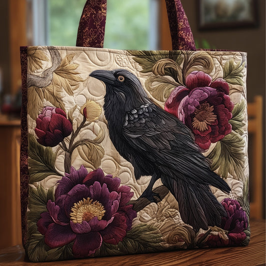 Crow Quilted Tote Bag GFTONT2008