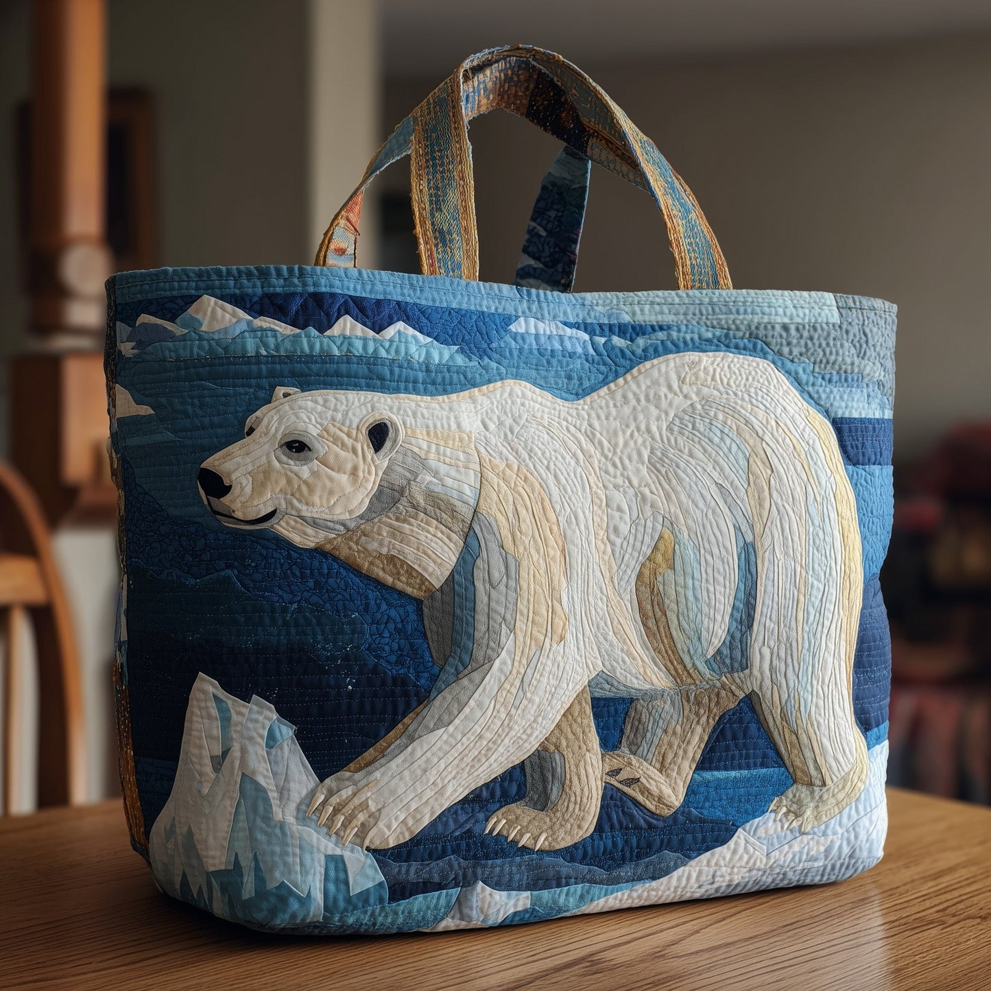 Bear Quilted Tote Bag GFTONT2017