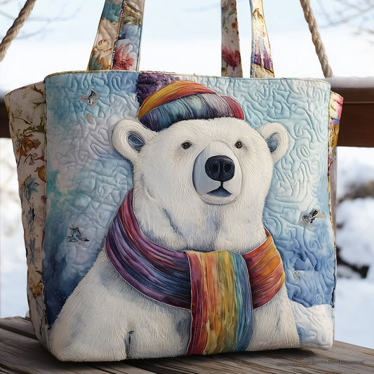 Winter Bear Quilted Tote Bag GFTONT2021