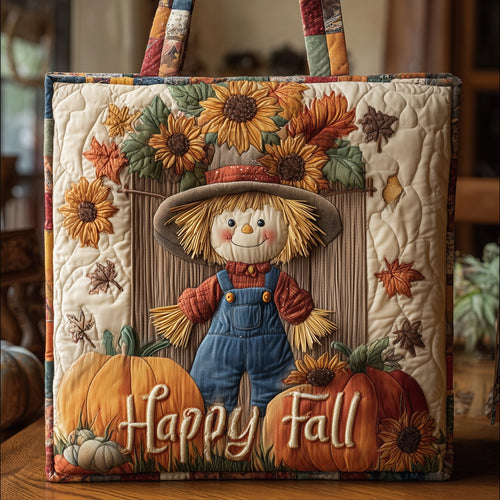 Happy Fall Quilted Tote Bag GFTONT2027