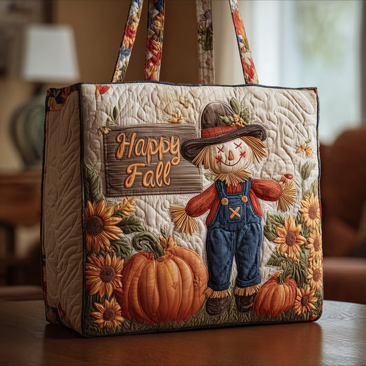 Happy Fall Quilted Tote Bag GFTONT2028
