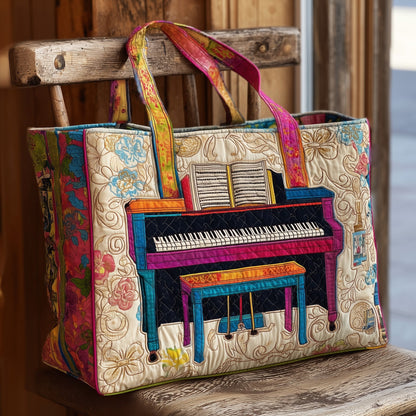 Colorpop Piano Quilted Tote Bag GFTONT2044