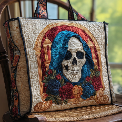 Mystic Skull Quilted Tote Bag GFTONT2054