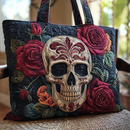 Rosia Skull Quilted Tote Bag GFTONT2057