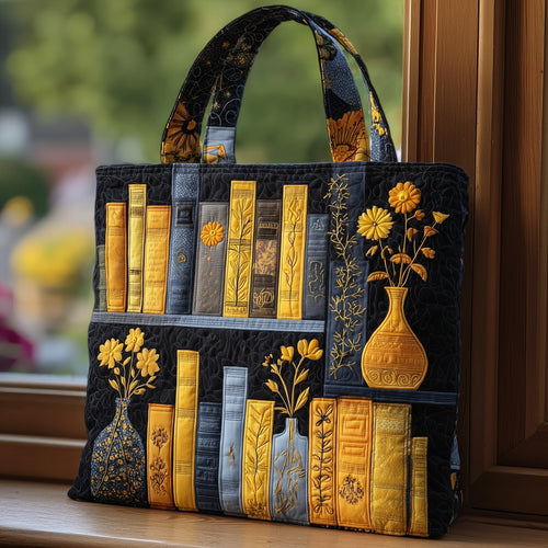 Charming Library Quilted Tote Bag GFTONT2066