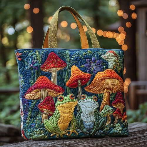 Frog Quilted Tote Bag GFTONT2133