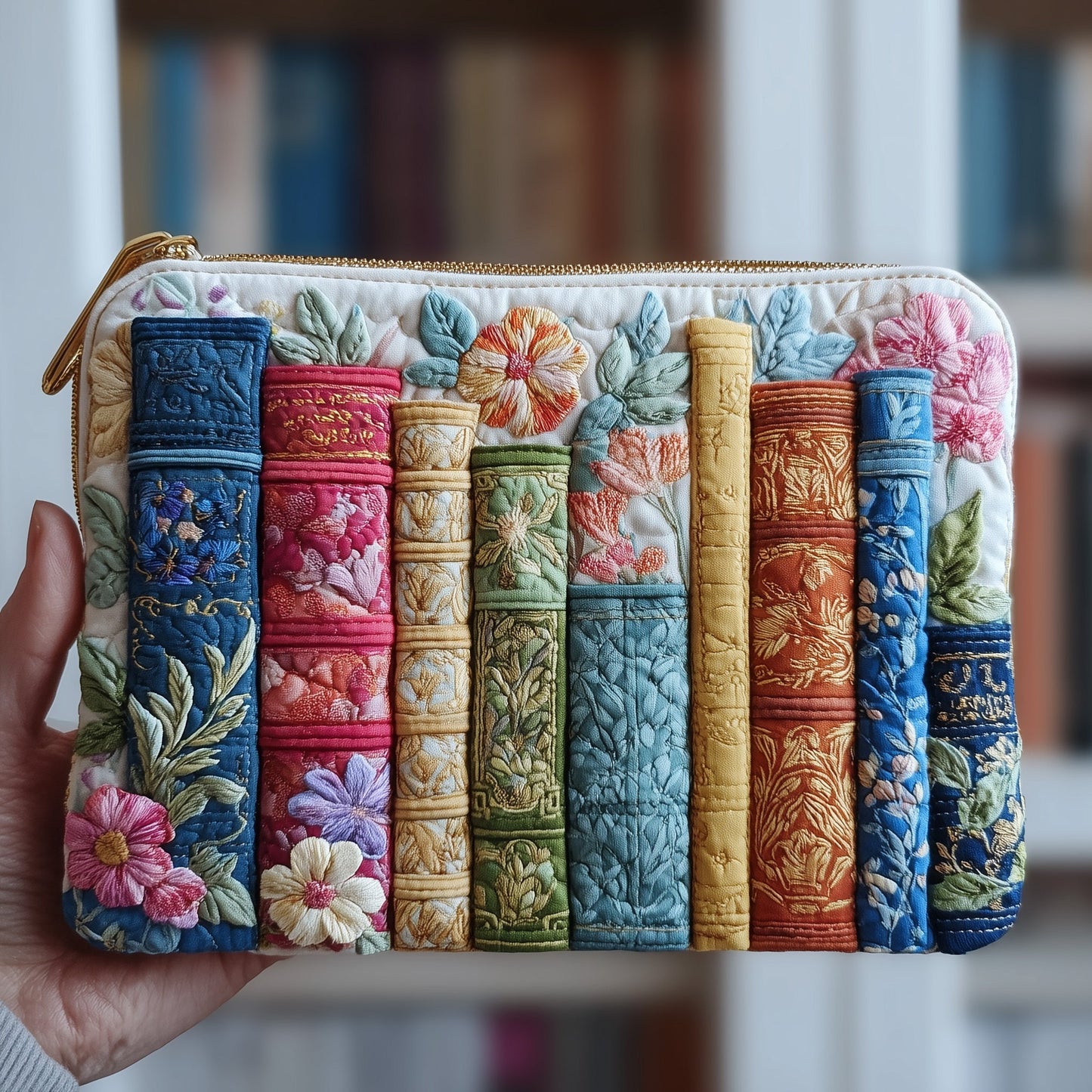 Library Quilted Purse GFTONT2142