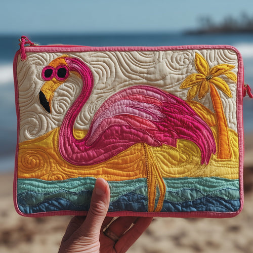 Tropical Flamingo Quilted Purse GFTONT2157