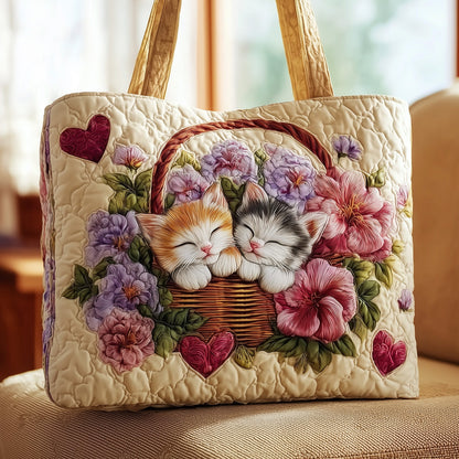 Furlower Quilted Tote Bag GFTONT2209