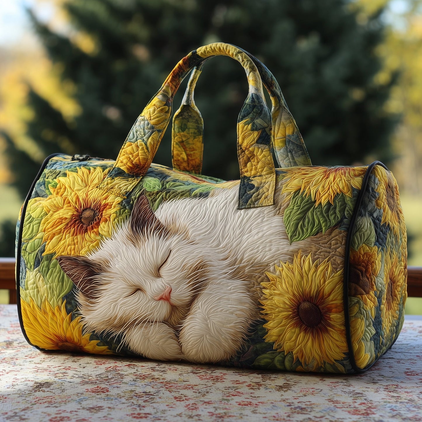 Sunflower Nap Quilted Duffle Bag GFTONT2223
