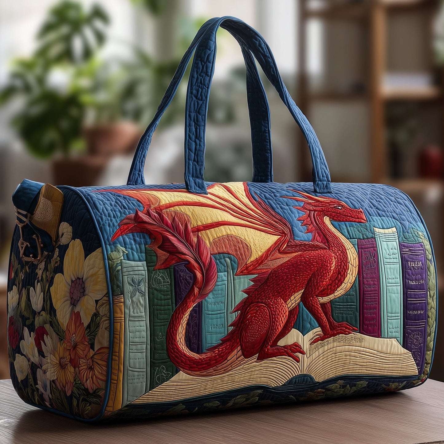 Dragon Quilted Duffle Bag GFTONT2263