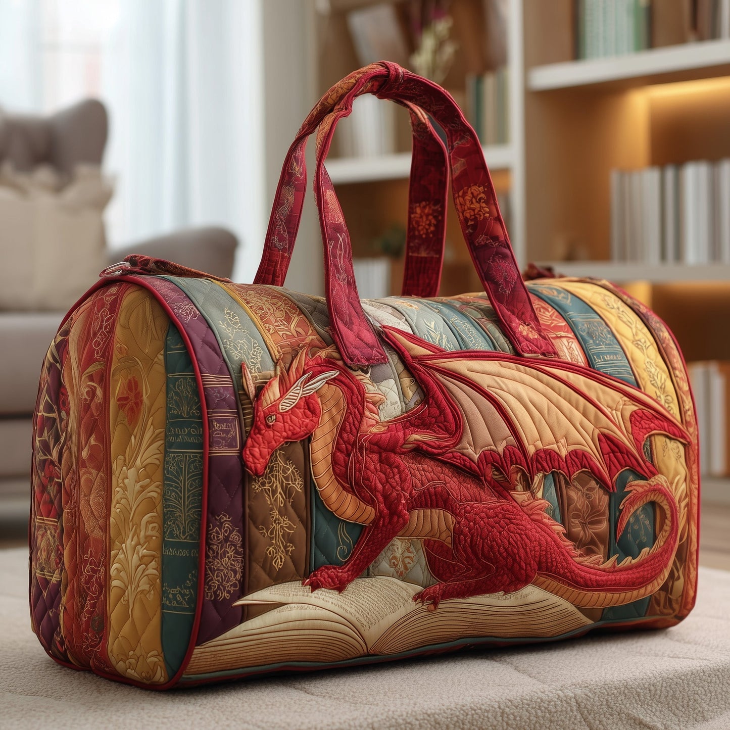 Dragon Quilted Duffle Bag GFTONT2266