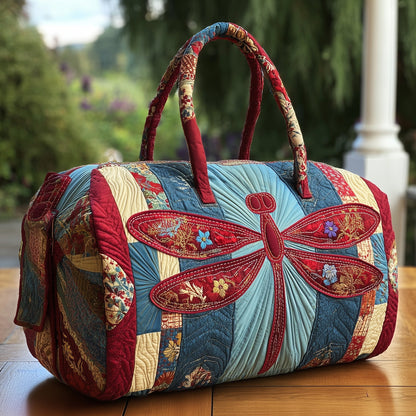 Gorgeous Dragonfly Quilted Duffle Bag GFTONT2283