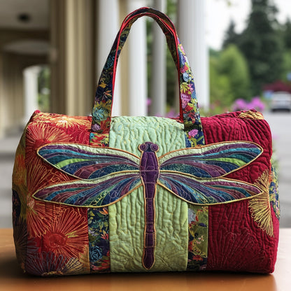 Gorgeous Dragonfly Quilted Duffle Bag GFTONT2284