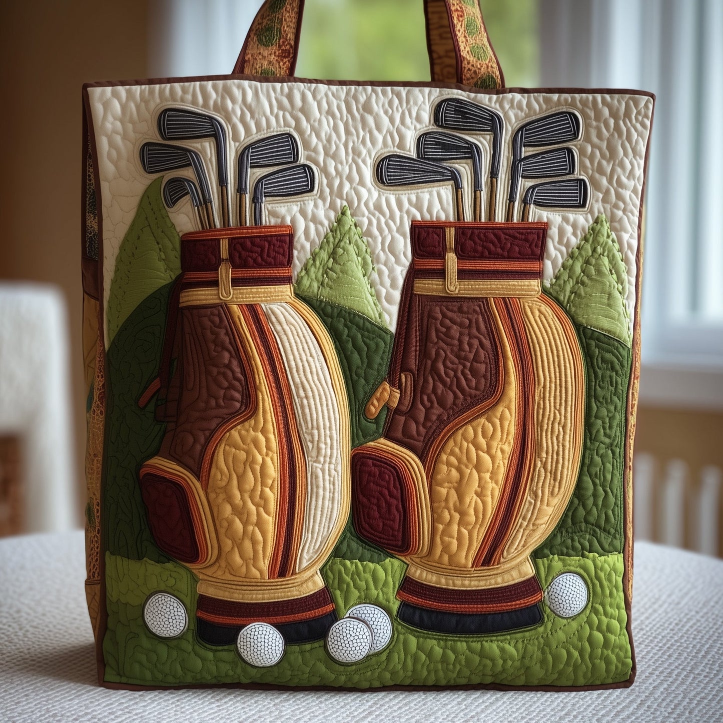 Golf Bag Quilted Tote Bag GFTONT2288