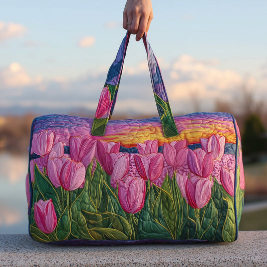 Tulip Sunset Quilted Duffle Bag GFTONT2308