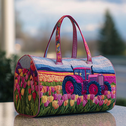 Tulip Tractor Quilted Duffle Bag GFTONT2309