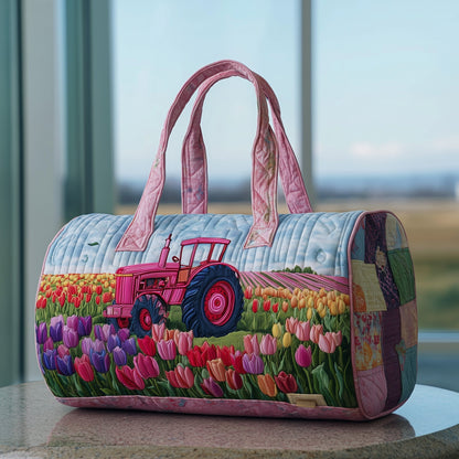 Tulip Tractor Quilted Duffle Bag GFTONT2310