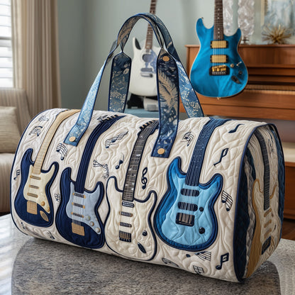 Melodic Guitar Quilted Duffle Bag GFTONT2363