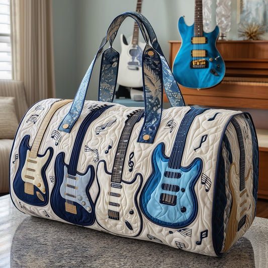 Melodic Guitar Quilted Duffle Bag GFTONT2363