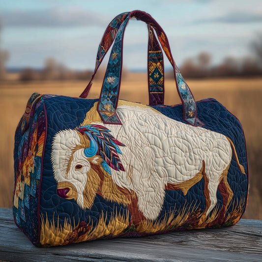 Native Buffalo Quilted Duffle Bag GFTONT2396