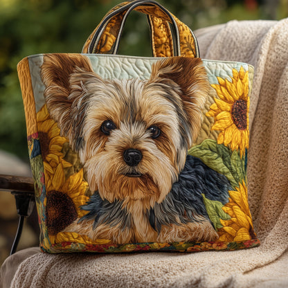 Sunflower Yorkshire Quilted Tote Bag GFTONT2415