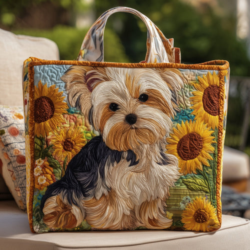 Sunflower Yorkshire Quilted Tote Bag GFTONT2416