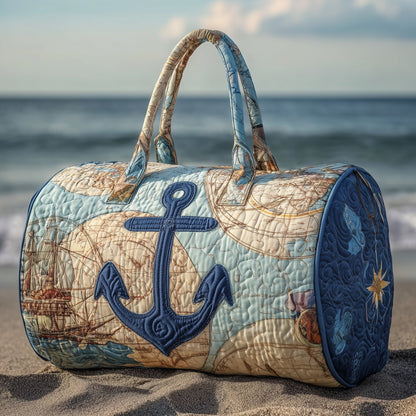 Nautical Anchor Quilted Duffle Bag GFTONT2419