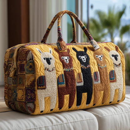Llama Quilted Duffle Bag GFTONT2435