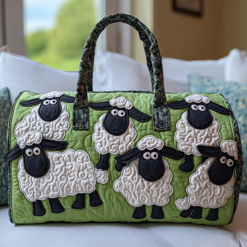 Sheep Gang Quilted Duffle Bag GFTONT2438