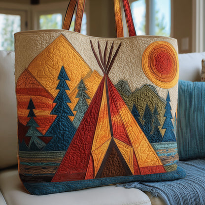 Native Village Quilted Tote Bag GFTONT2472
