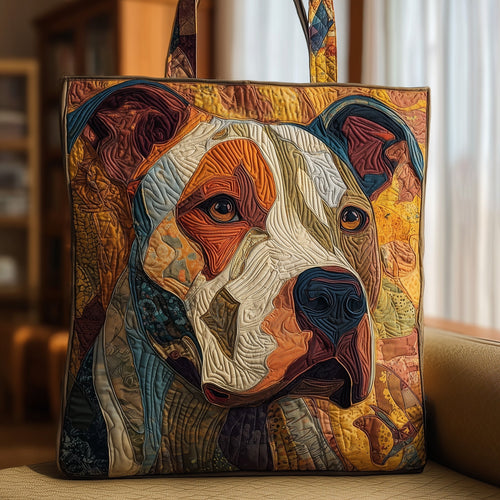 Bullie Portrait Quilted Tote Bag GFTONT2493