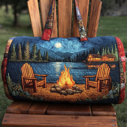Midnight Campsite Quilted Duffle Bag GFTONT2495