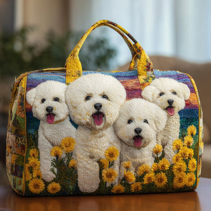 Bichon Quilted Duffle Bag GFTONT2529