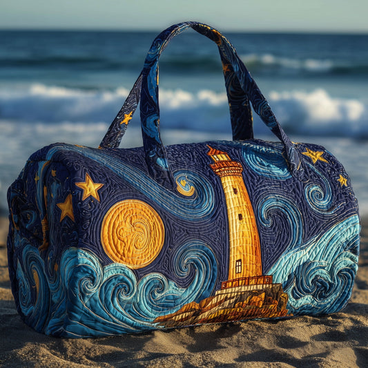 Nautical Lighthouse Quilted Duffle Bag GFTONT2543