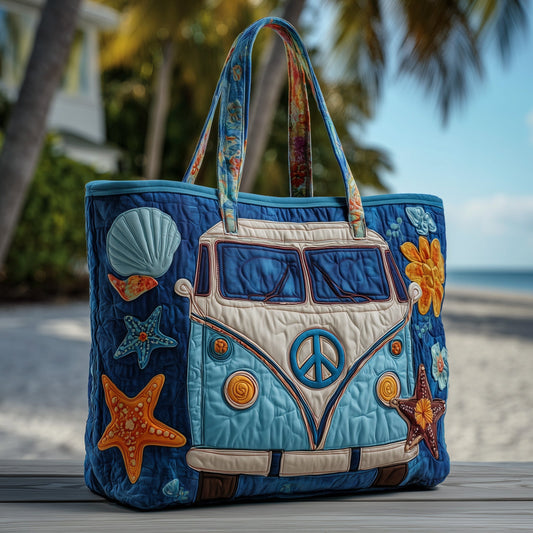 Beachsite Trip Quilted Tote Bag GFTONT2573